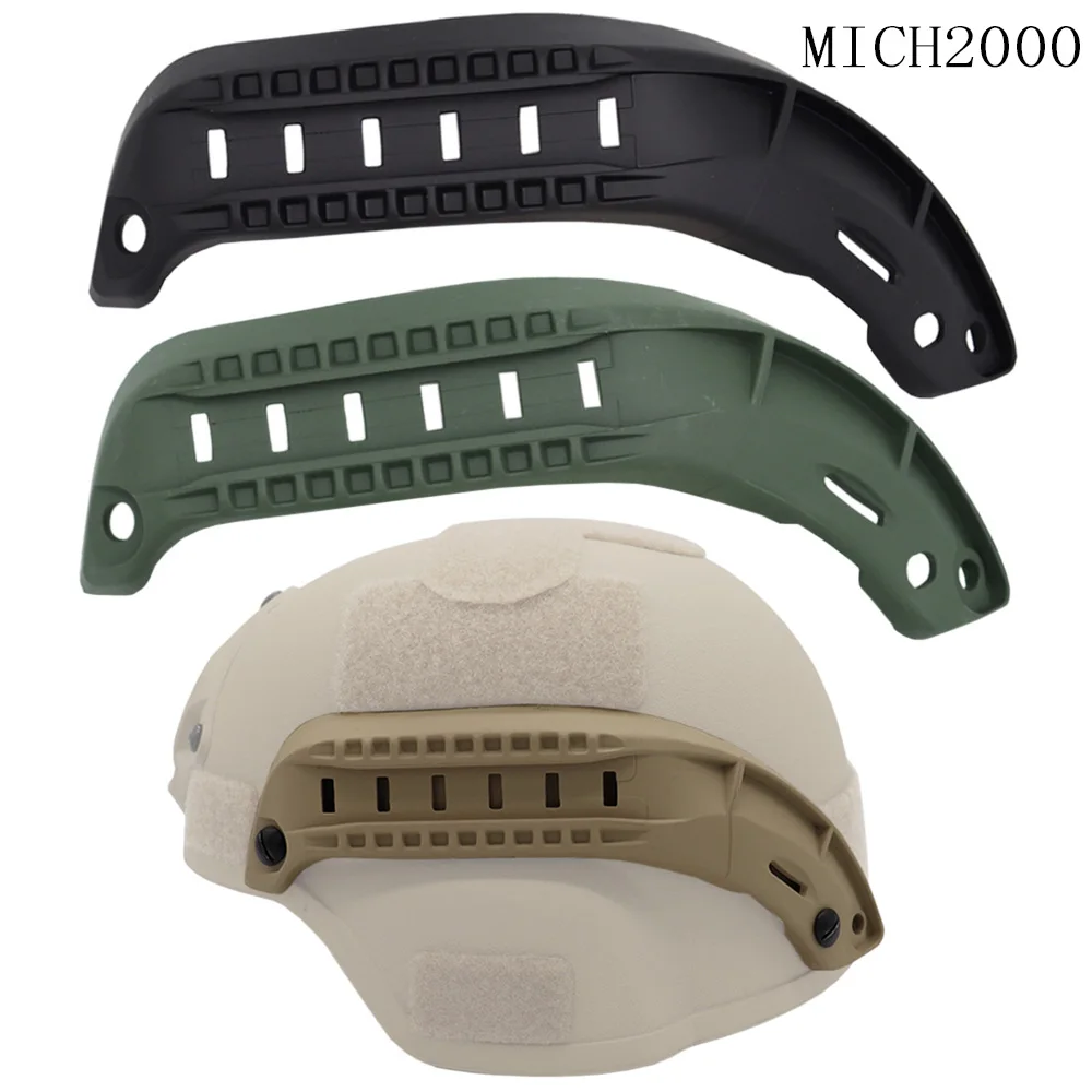 Riel guía lateral casco caza Airsoft MICH2000 – Accesorios para montaje riel MICH - imagen 4