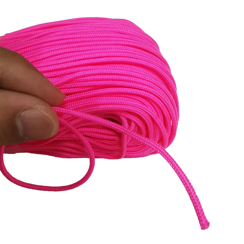 Paracorde rose de 2 mm