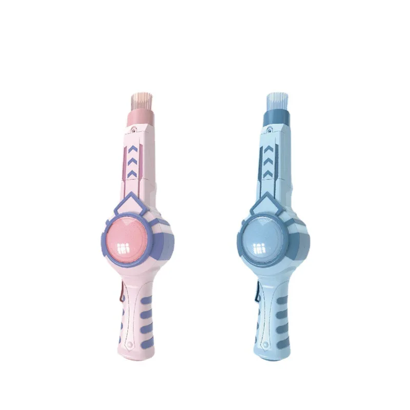 自動バブルブロワーバブルワンドバブルブロワー弾性バブル喫煙杖屋外パーティー子供の誕生日プレゼント