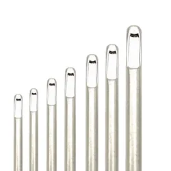 Two Holes Cannulas Flat Head Cobra Liposuction Cannula Standard Two Holes Fat Transfer Needle Stainless Steel Liposuction Tools