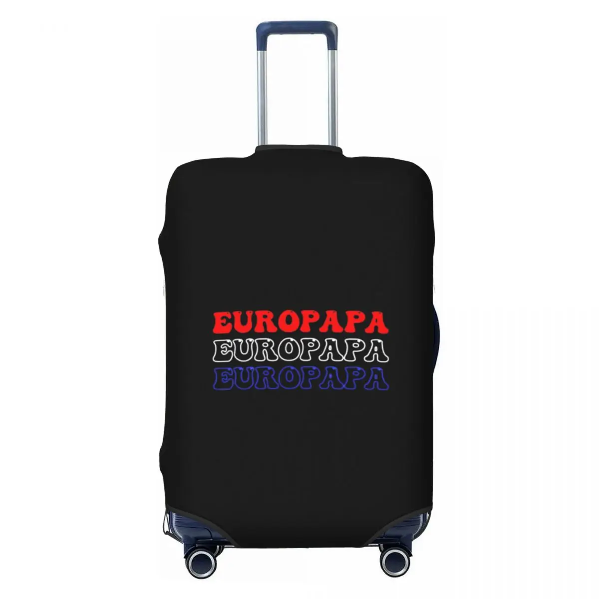 Eurovisionsed 2024 Europapa Suitcase Cover Travel Holiday Fun Luggage Supplies Protection