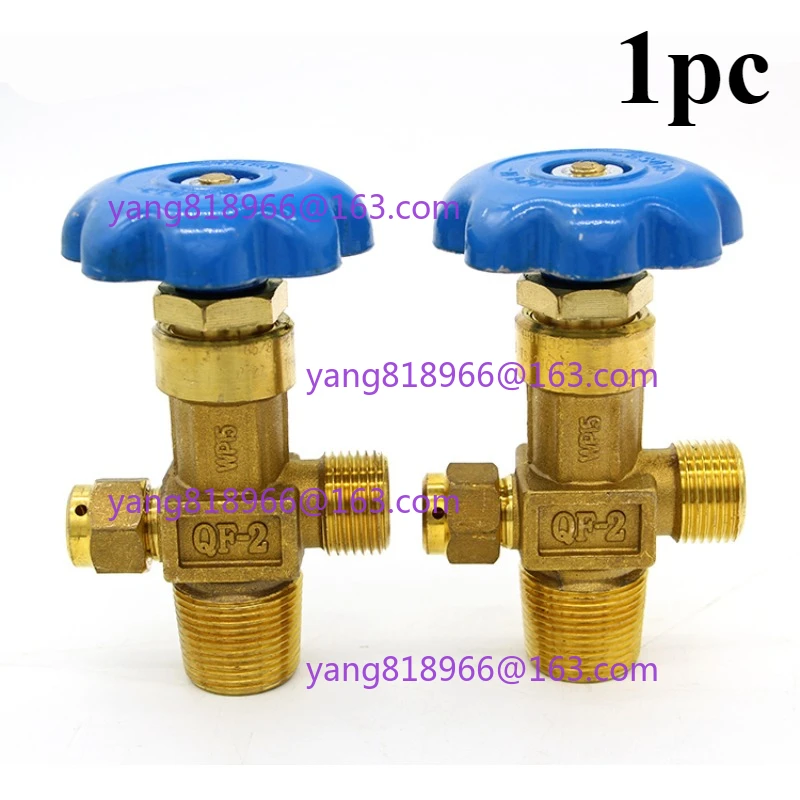 

DN4 15MPa oxygen cylinder valve qf-2 oxygen valve copper oxygen cylinder nozzle steel cylinder head accessories 1pc