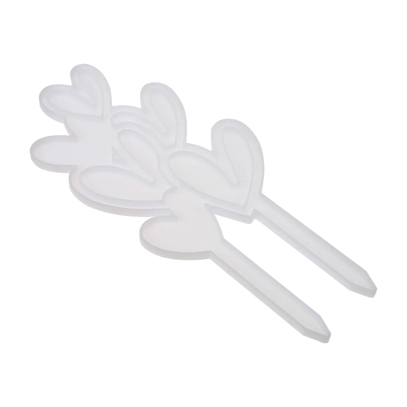 

Silicone Flower Plant Label Mold DIY Epoxy Resin Crafts Reusable Easy Shape Jewelry Accessories Making Decorations