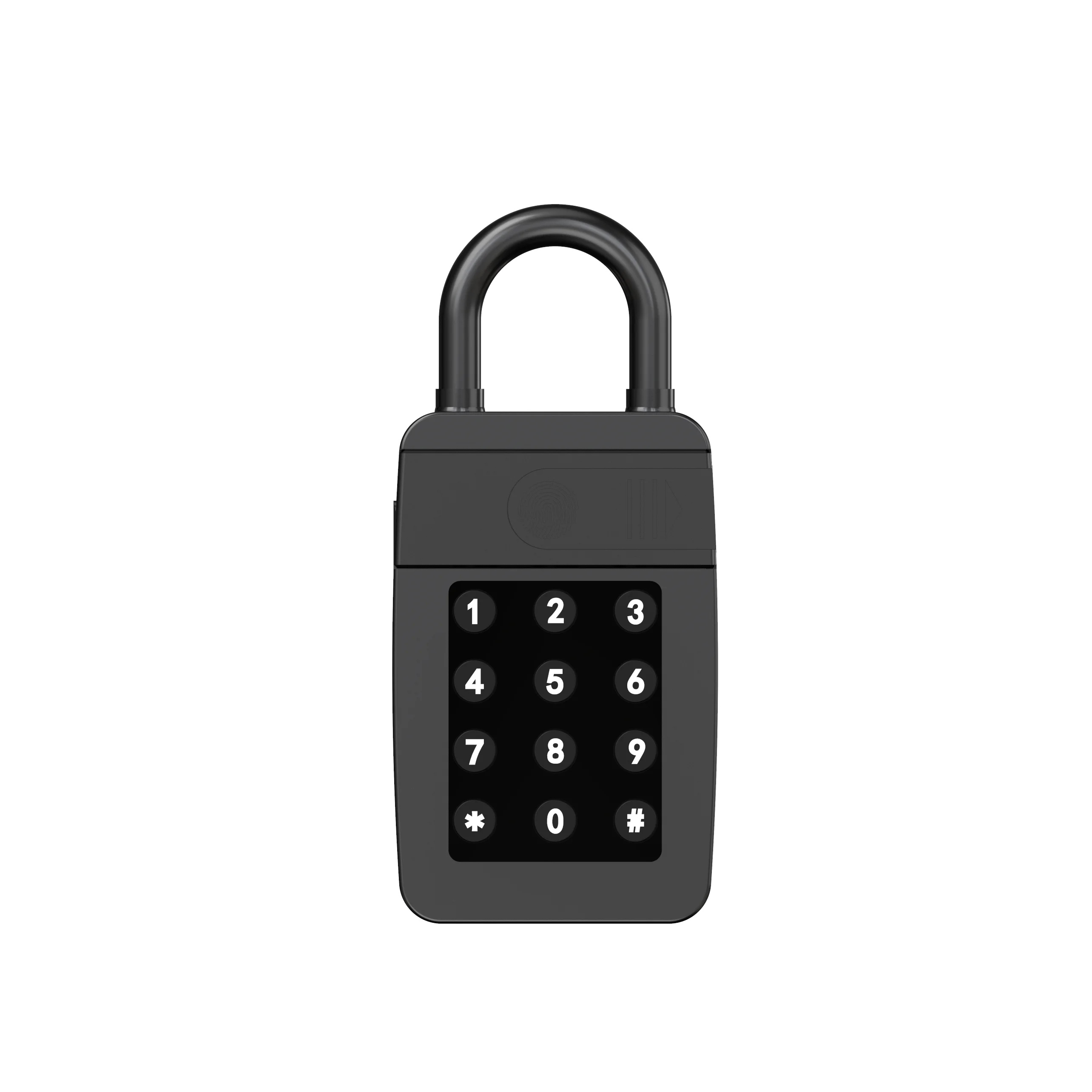 Tuya Ttlock IP65 Digital Key Storage Box Type-C USB with Code & Fingerprint Padlocks