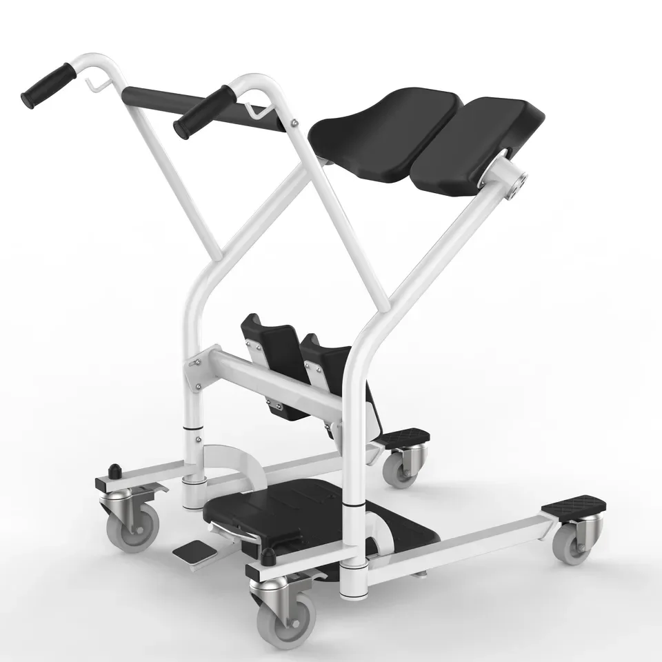 

Silla De Transferencia Para Pacientes Sit To Stand Patient Lift Toilet Commode Patient Transfer Chair Elderly