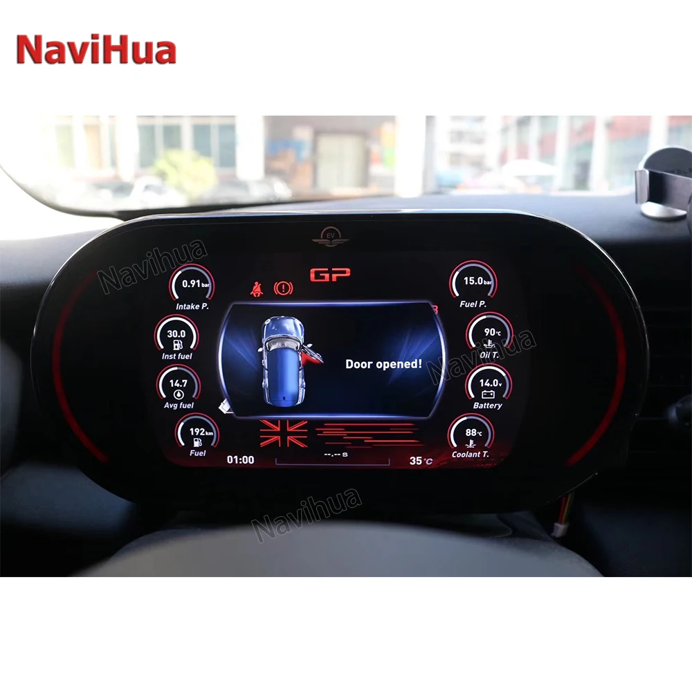 

NaviHua For BMW Mini Cooper F54 F55 F56 F57 Car Digital Cluster LCD Dashboard Instrument Virtual Cockpit Panel Speedometer