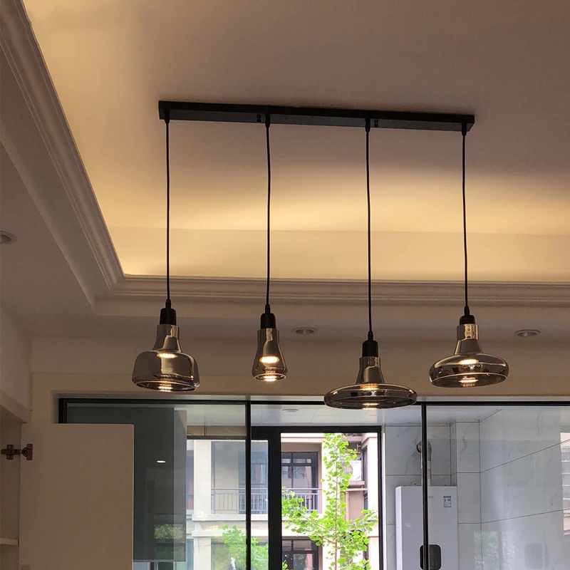 Modern Simple Pendant Lights Led Glass Hanglamp For Dining Room Bedroom Nordic Home Decor Loft Lamp Bar Luminaire Suspension