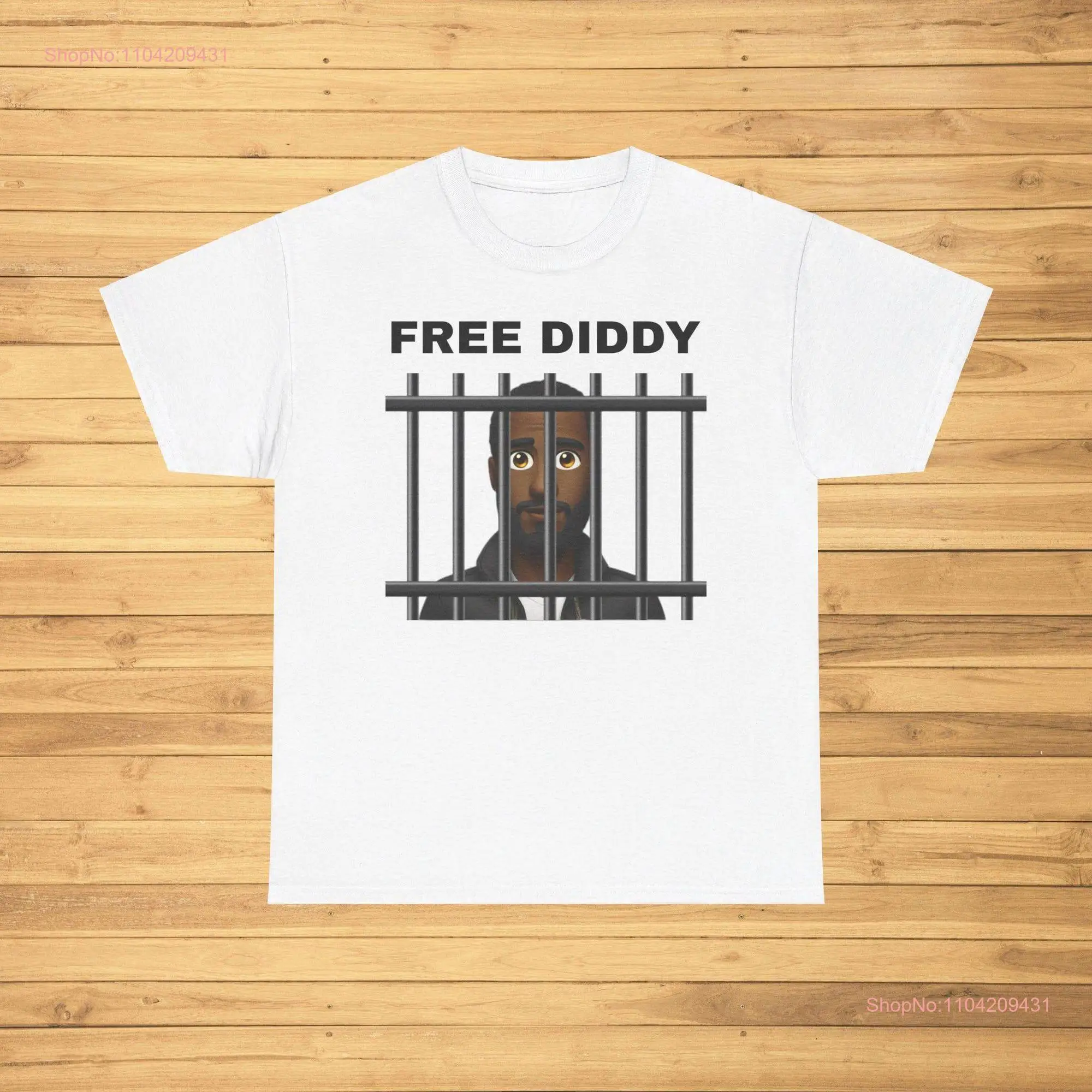 Free Diddy Funny Meme T Shirt Joke GifT Trending Oddly long or short sleeves