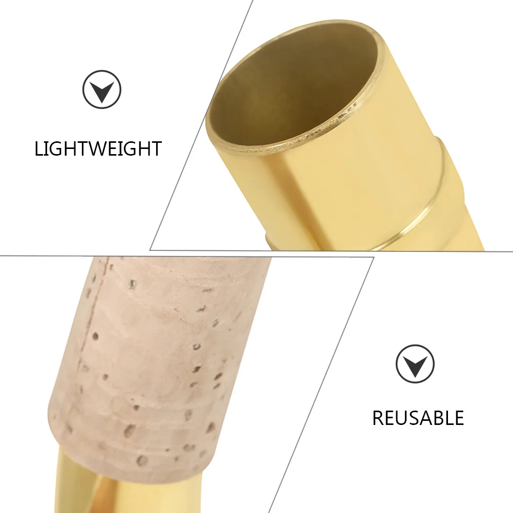 

Saxophone Neck Tube Joint Cork Set Tenor Brass Bend Replacement Kit Accessories