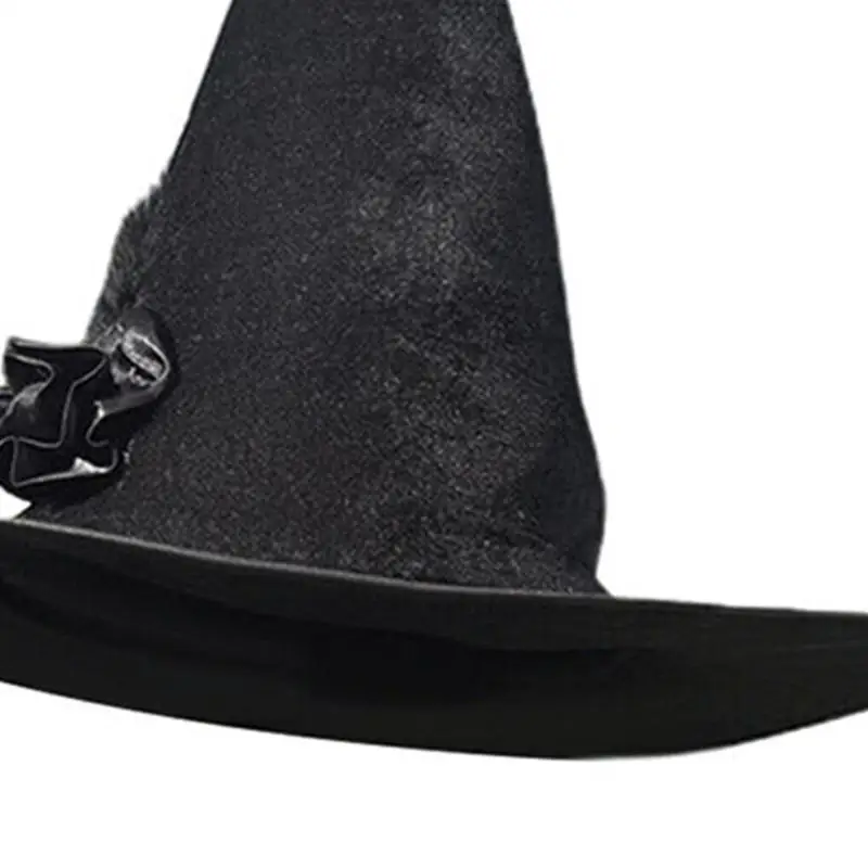 652f cappello da stregone cappello da mago curvo cappello da strega per donne streghe Halloween cosplay Halloween Witch Party
