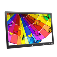 17 inch Screen Touch Button Digital Photo Frame LED Backlight 1080P HD Electronic Album HD Wall Mount Display Video Advertising