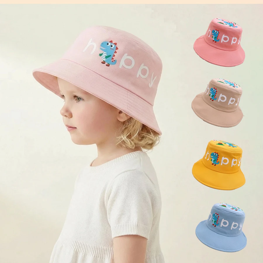 Baby Fisherman Hat - Cute Spring-Autumn Children's Cartoon Sun Hat for Infants - Sun Protection Hat for Young Children