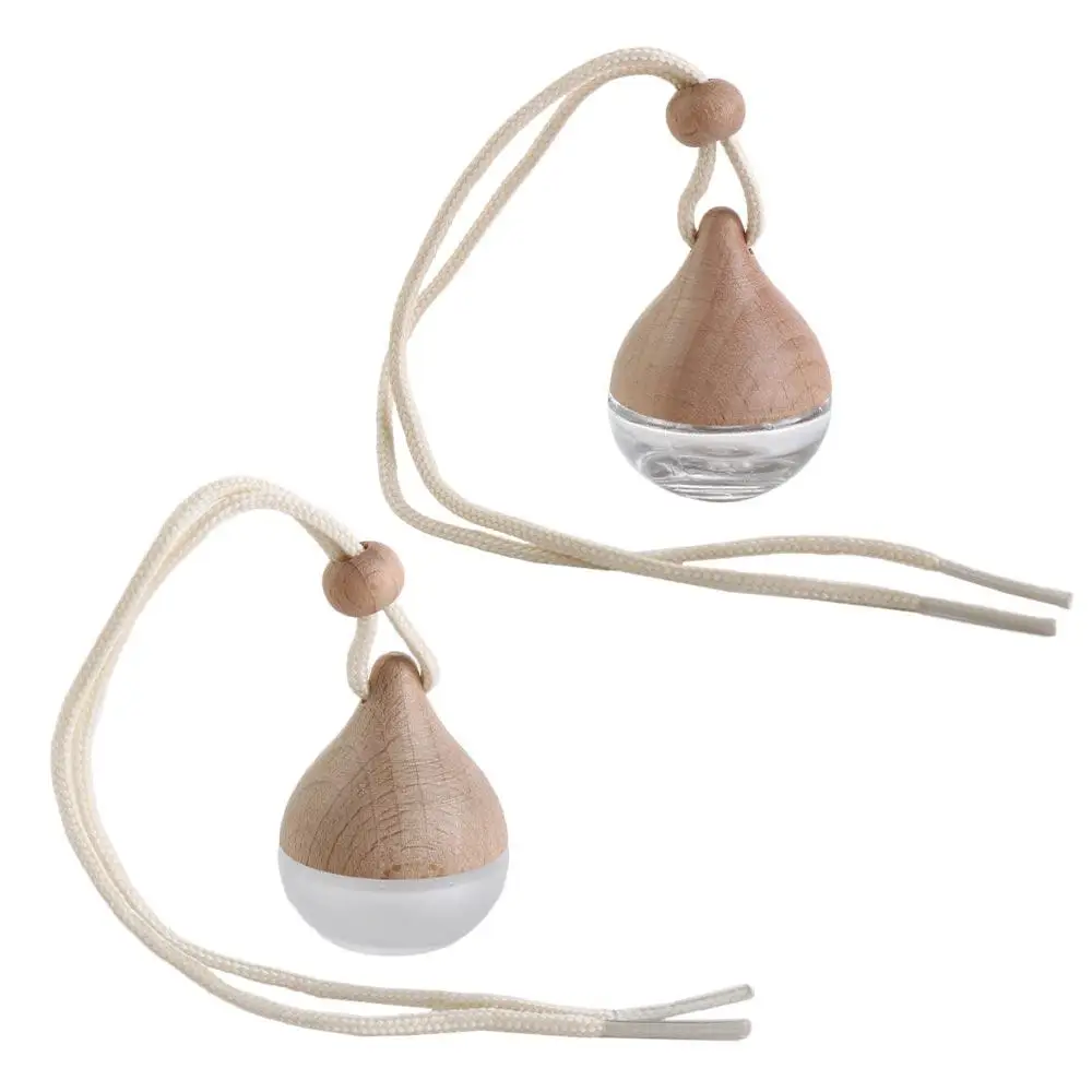 Pendant Mini  Bottles Rearview Mirror Ornament Auto Air Fresher Aromatherapy Refillable Diffuser Car  Pendant