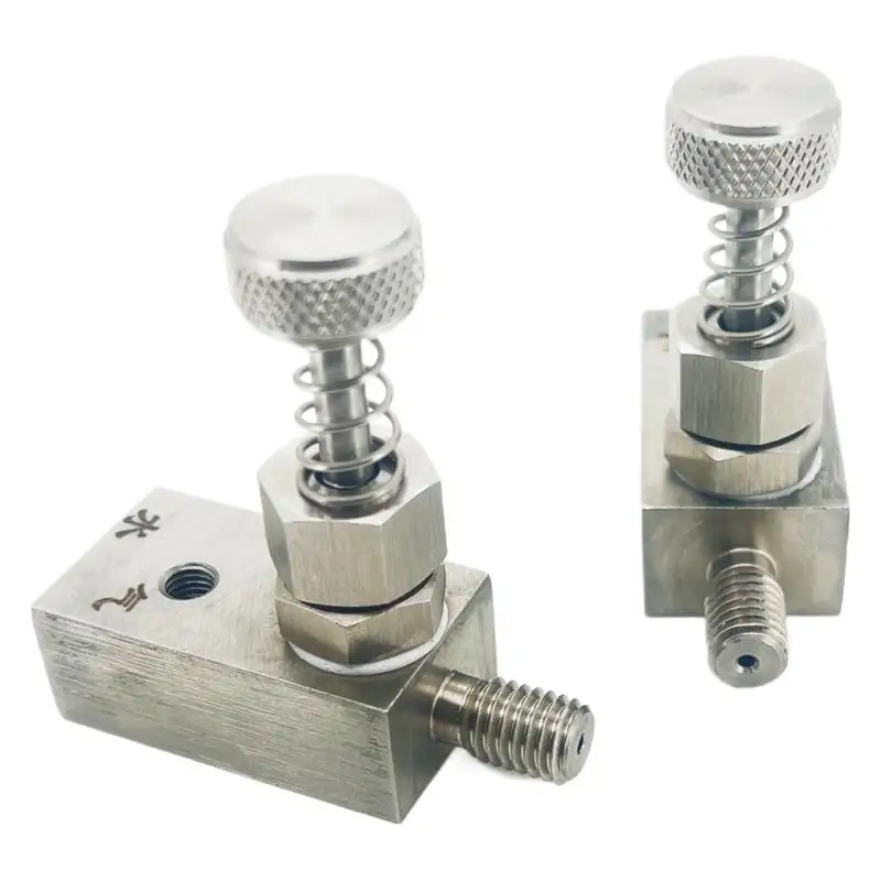 

Two-fluid siphon air atomizing nozzle, stainless steel edge banding machine nozzle, small flow stripper nozzle