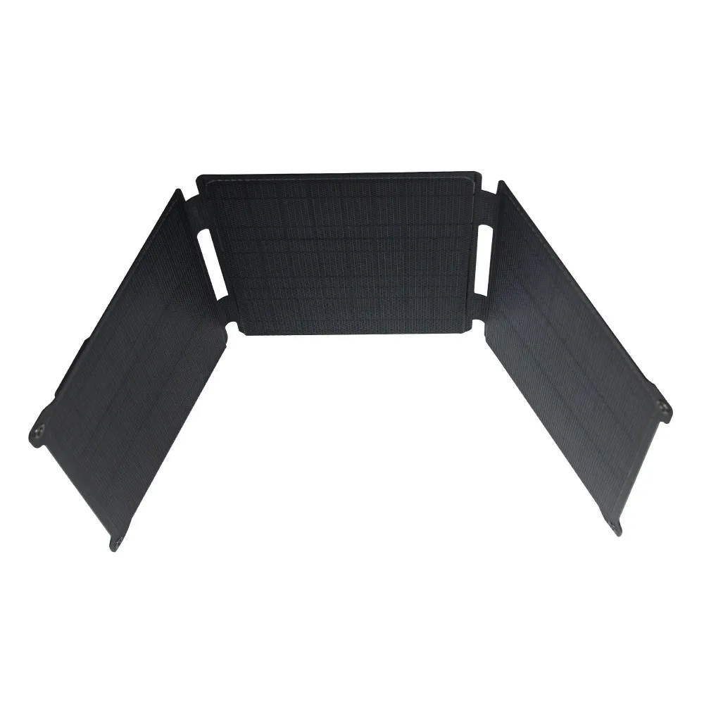 100W Fast Charging Solar Panel 5V 12V ETFE Waterproof Foldable Solar Charger with USB-C for Outdoor Camping RV Hiking Emergency