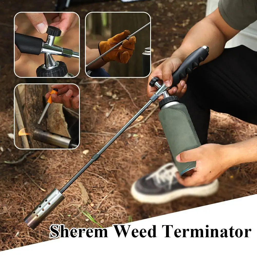 

Ручной инструмент регулируемой длины, лампа для выжигания трав в саду и на открытом воздухе, для пикника, дома, кемпинга