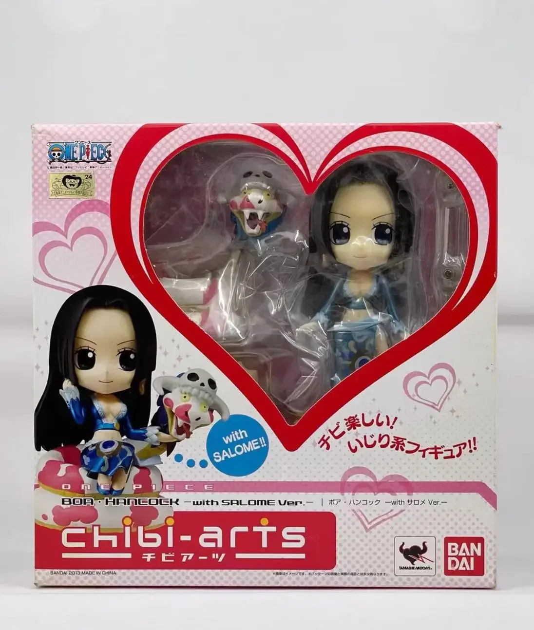 Original Genuine Bandai chibi arts Nami Boa Hancock Tony Tony