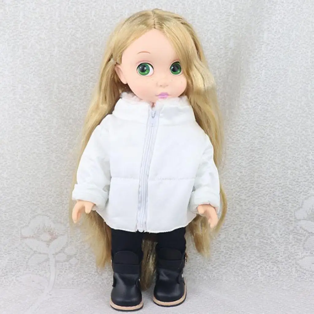 Down Coat Parka Coat Winter Coats Pants Trousers for 16 '' Salon Doll