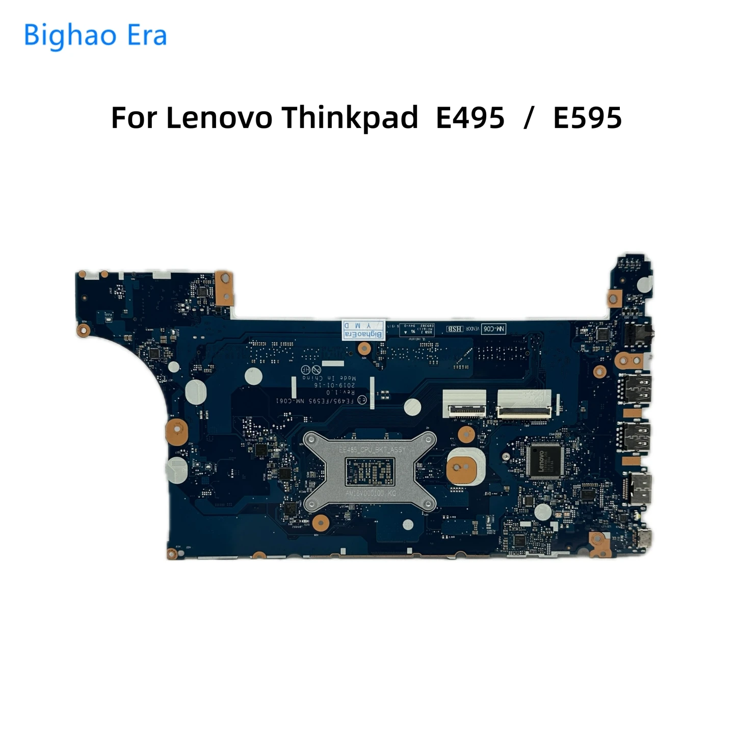 For Lenovo Thinkpad E495 E595 Laptop Motherboard With R3-3200 R5-3500 R7-3700 CPU FE495/FE595 NM-C061 MB 02DM027 02DM026 02DM025