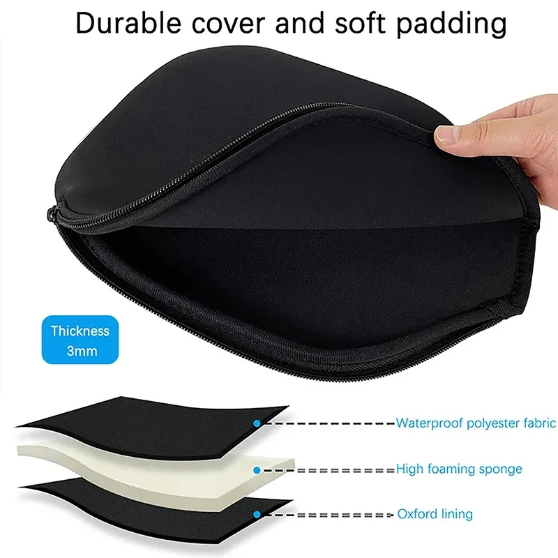 Racket Pack Neoprene Pickleball Paddle Cover Pickleball Racket Sleeve Protect Case Dust Cover Racket Storage Bag Protective Cove