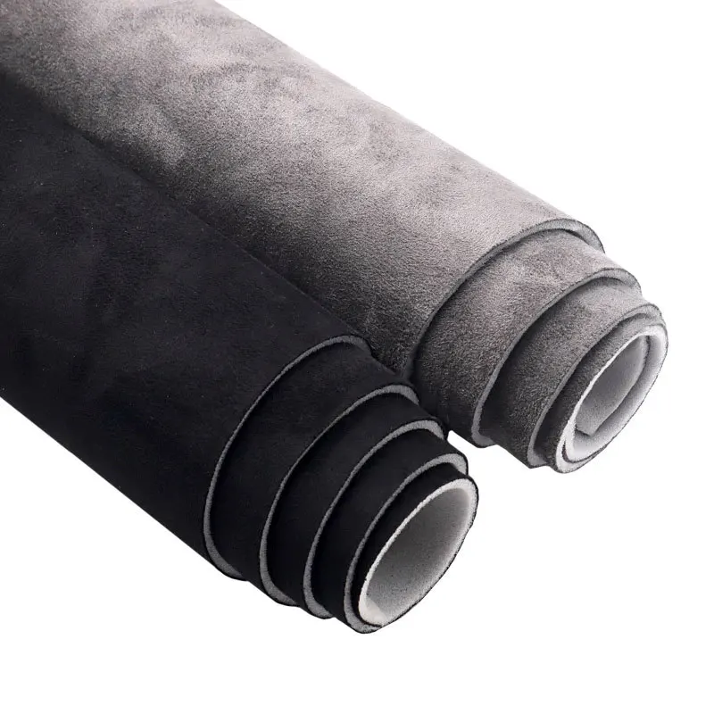 

30cm/50cm/100cm*150cm Sponge Bottom Suede Velvet Fabric for Jewelry Box Display Counter Car Roof Door Panel Wall Decor
