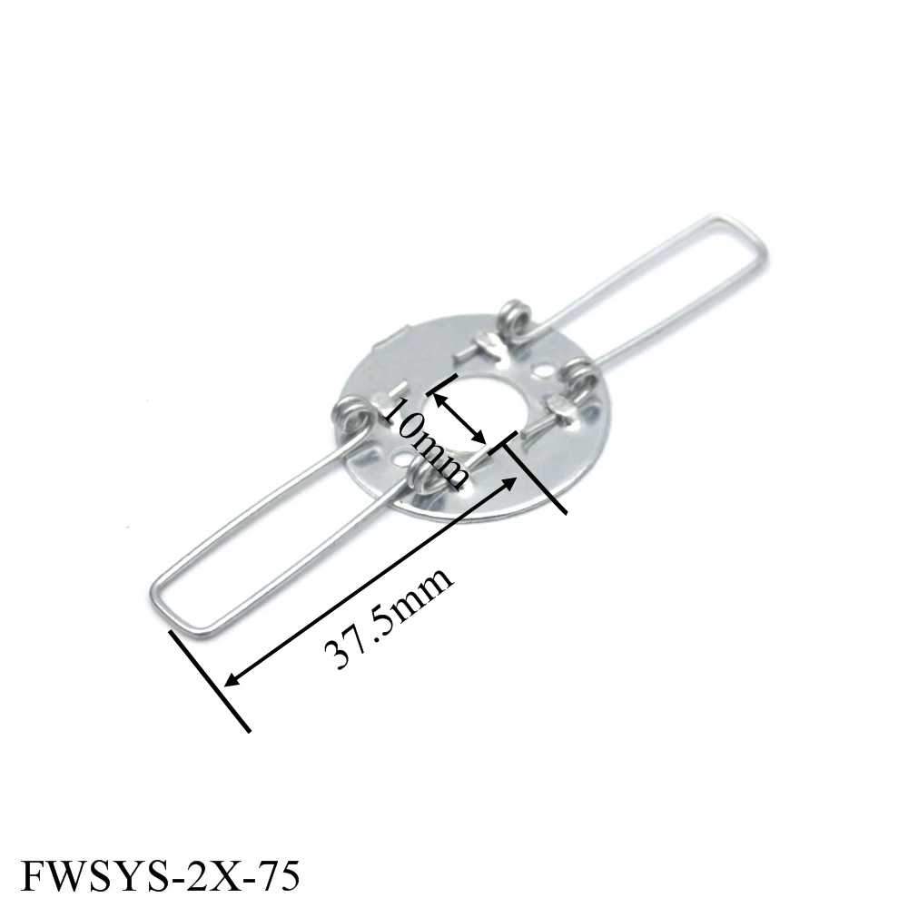 Lampy DIY akcesoria 2 ramiona 3 ramiona sprężyny klosz szklany konopie piłka stentu karty żyrandol klamra mocowania mocowania zacisk sprężynowy