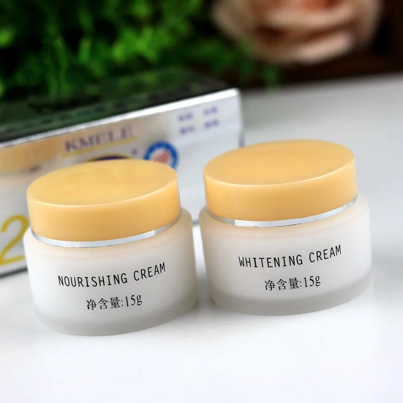 Original Kemele KMELE 12 Days Face Whitening Cream Set Anti-pigment Freckle Care Bleaching Melasma Skin Cream Anti Face