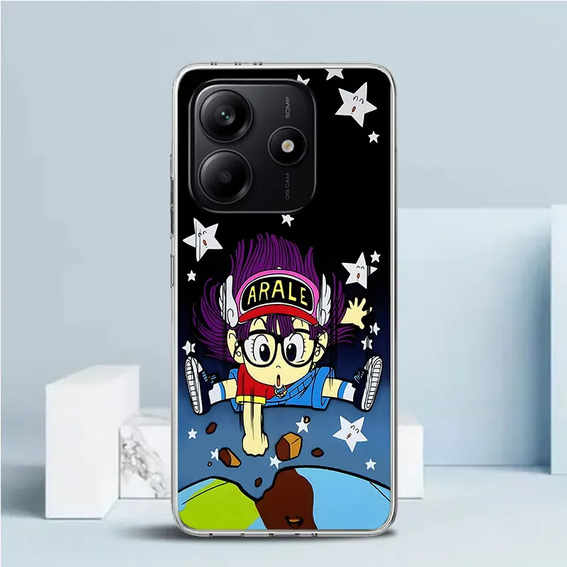 Arale Dr Slump Phone Case For Xiaomi Redmi Note 15 14 14S 13 12S 12 Pro Plus 11S 11 11T 11E 10S 10 + Soft TPU Back Cover Redmi N - view 3