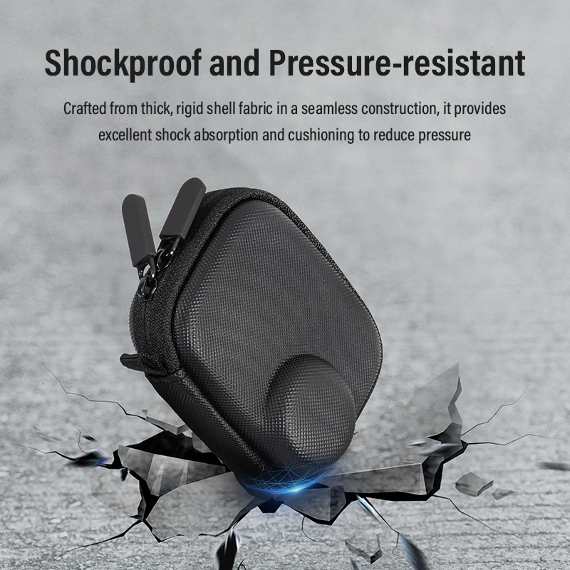 SOONPHO portable  camera bag For Dji OSMO NANO action camera storage bag with outdoor anti-drop, safe and portable.