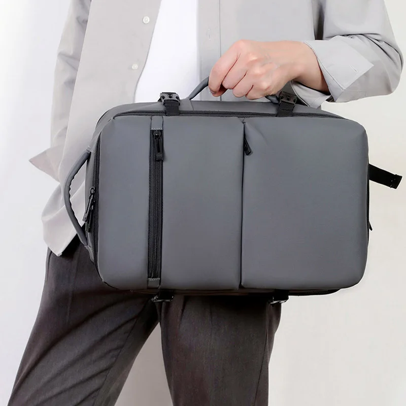 

Expandable Men Laptop Backpack Business Commuting Bag Large Outdoor Travel Boarding Handbag Portable Luggage Storage Schoolbag