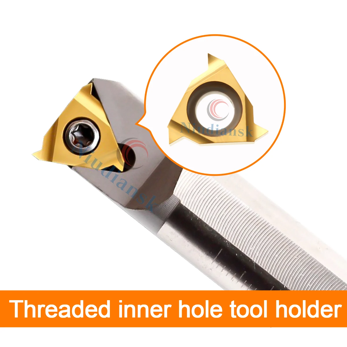 HNR0008K08/0012M11/0016Q16 CNC Portautensili filettati con foro piccolo Acciaio ad alta velocità Anti-sismico Coltello Bar Strumenti di controllo numerico