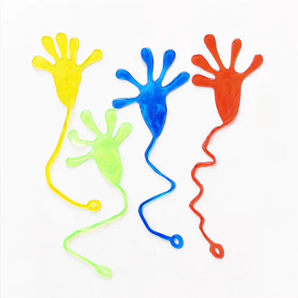 2/4/6PCS Children's Party Favors Fun And Stretchable Tricky Hands Toy Party Entertainment Adhesive Fun Climbing Toy