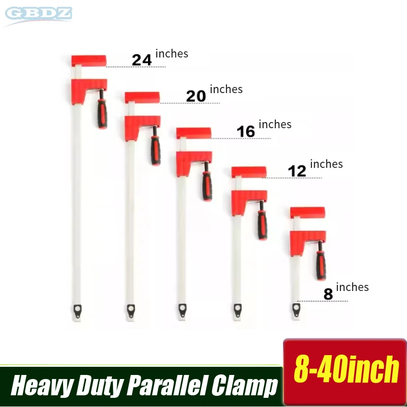 

8-40inch Heavy Duty F Clamp For Woodworking Metal Fixing Clamp High Strength Carpentry Clamps Hand Tool
