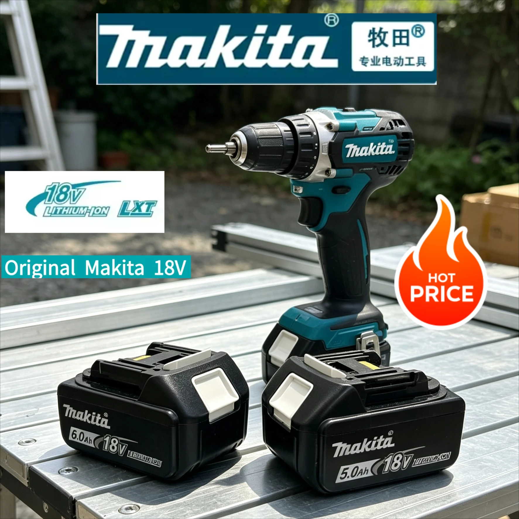 

Premium Makita 18V 6.0Ah Battery – Built for Professional and Heavy-Duty Applications For LXT BL1830 BL1860 BL1840 BL1850 TD173D