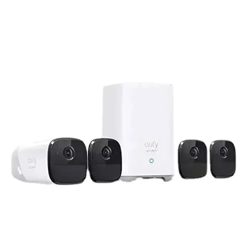 -Kit De Système De Caméra De Sécurité Domestique Sans Fil, Smart _ Wald Fy Activ, Eufy _ _ Cam 2 Pro, 4 Caméras