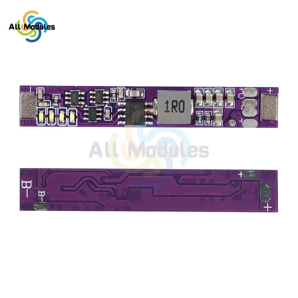 Mini DC 5V 2A Lithium Battery Charging Board 18650 Lithium Battery Boost Charging and Discharging Integrated Module