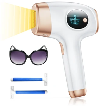 Laser Hair Removal Device 999900 Flashes 3in1 IPL Pulsed Light Epilator Painless Hair…