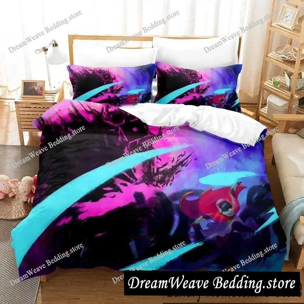 3D Print Hyper Light Drifter Bedding Set Duvet Cover Bed Set Quilt Cover Pillowcase Comforter King Queen Size Boys Adult Bedding