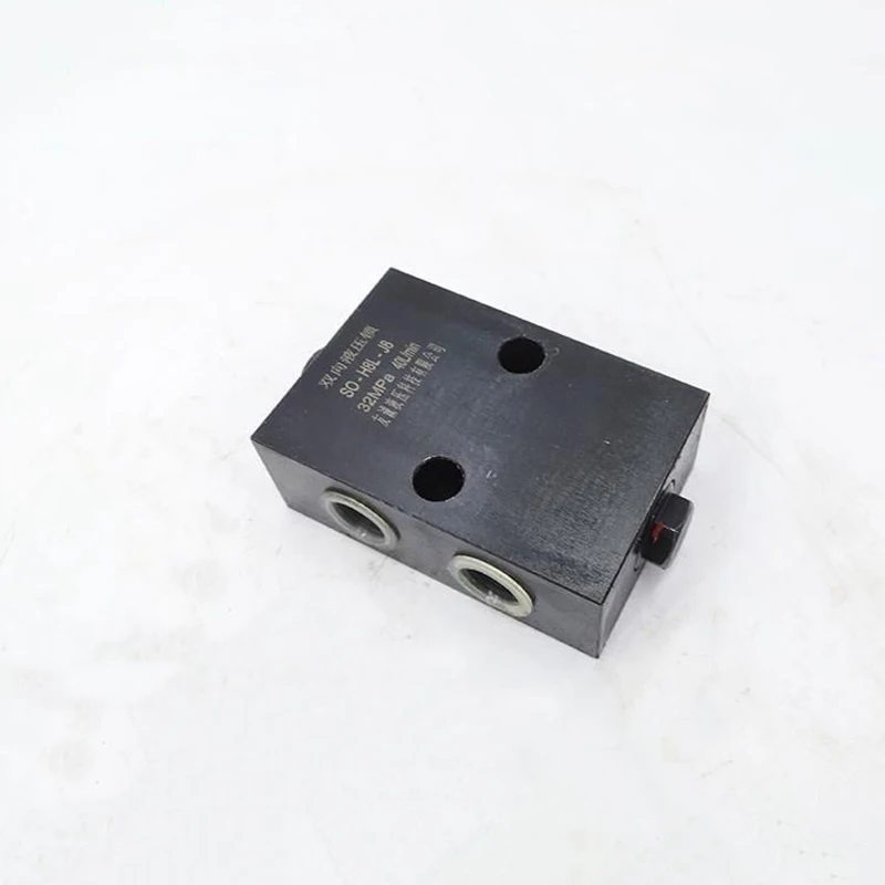 Hydraulic Cylinder Safety Lock Bidirectional Hydraulic Lock Cylinder Control Lock Block Pressure Holding Lock Check Valve Block
