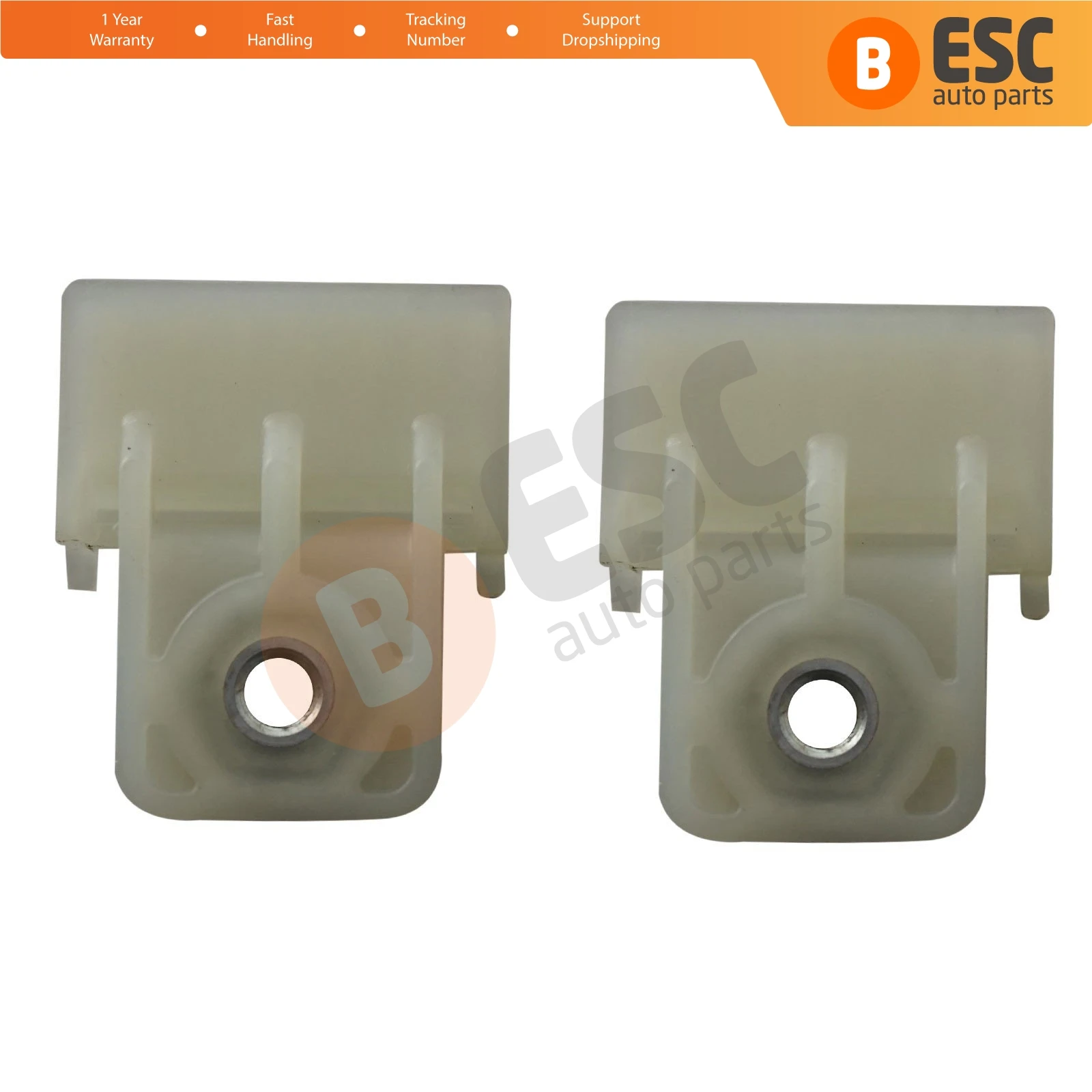 ESC Auto Parts EWR5031 2X Window Regulator Glass Repair Track Clips For Isuzu D-max Dmax Holden Colorado 2002-2011 Fast Shipment