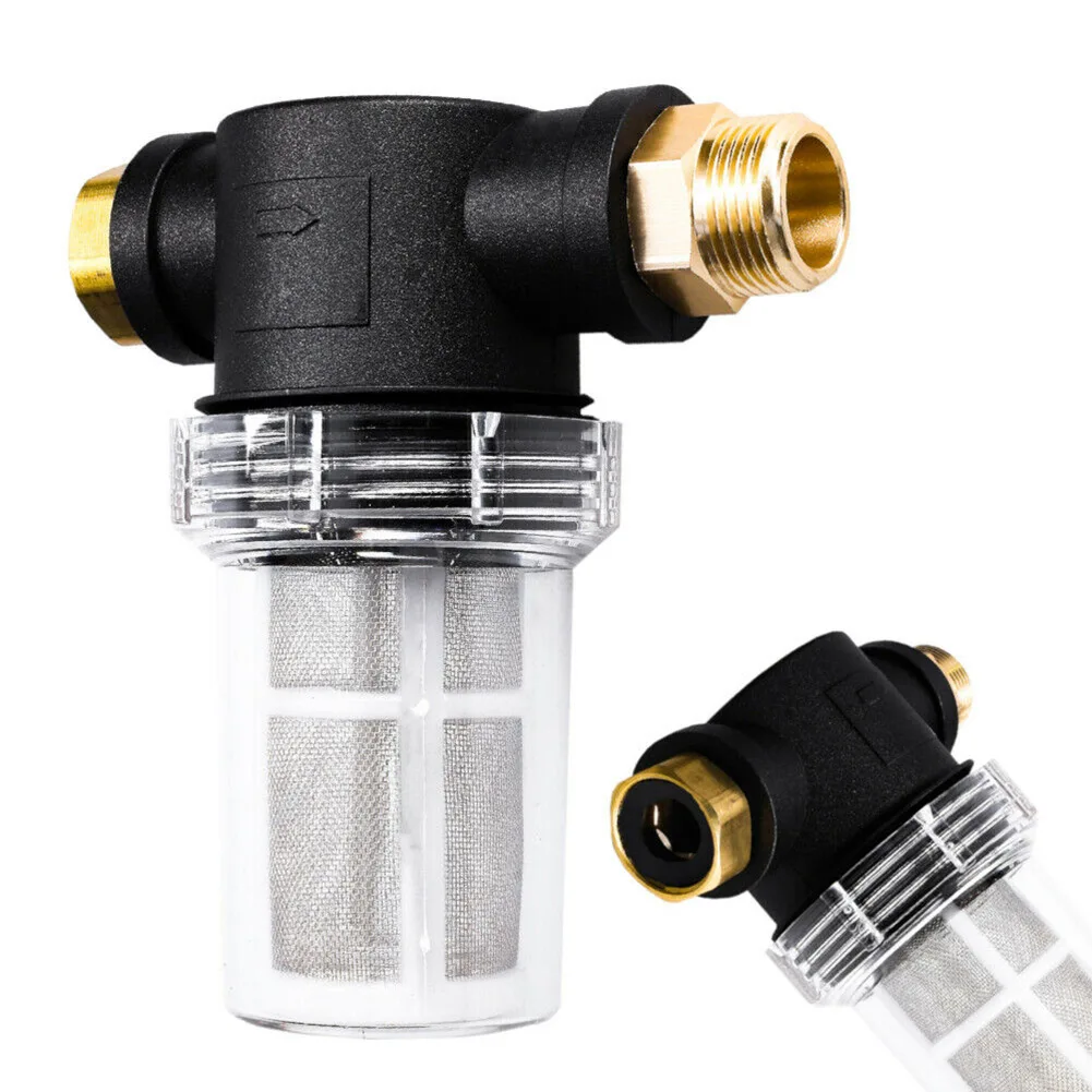 1 Pcs 3/4 Inch Plastic Water Filter Removable For High Pressure Cleaner Protection Against Rust Sand And Dirt Parts