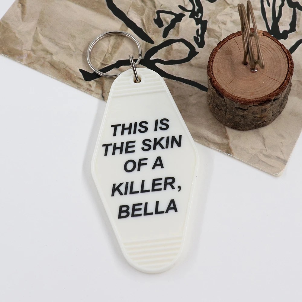 هذا هو جلد القاتل بيلا المفاتيح فيلم الشفق إدوارد خطوط مفتاح العلامة مصاص دماء كيرينغ المشجعين جمع شخصية Acc