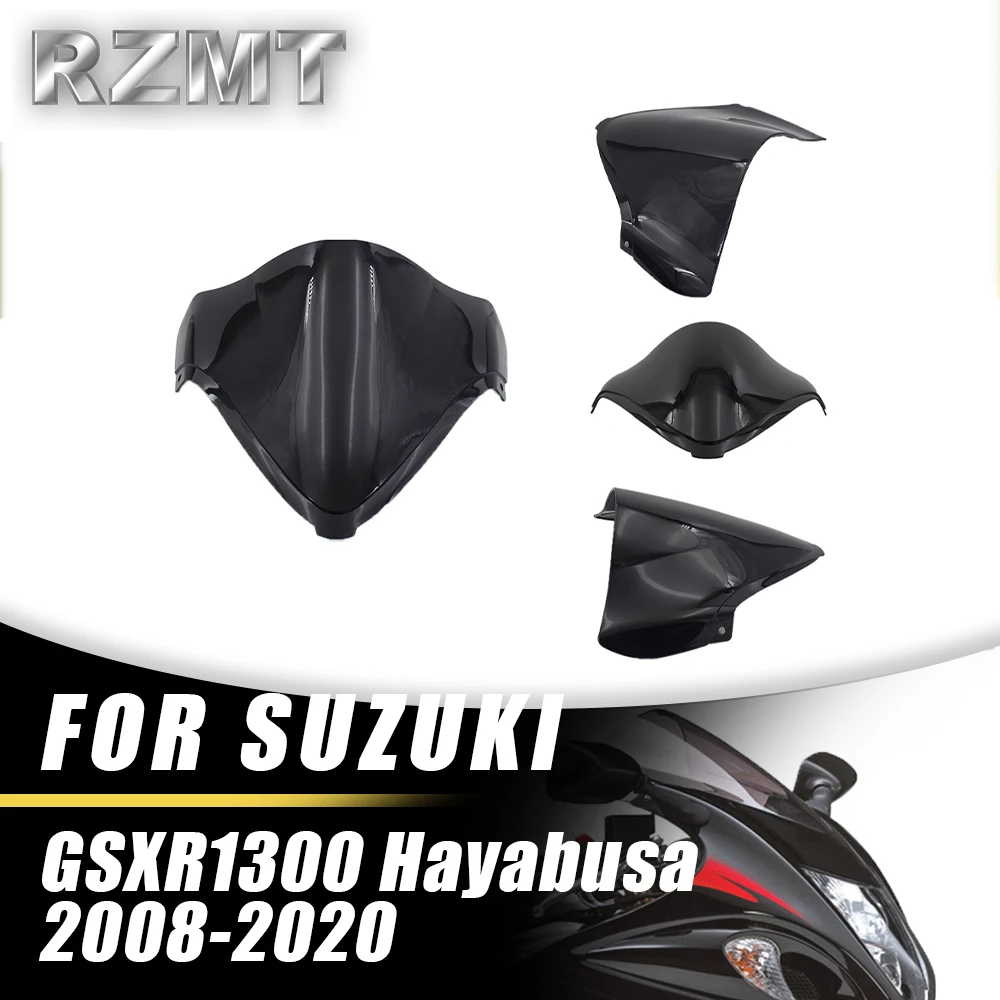 

GSXR1300 Front Double Bubble Wind Deflector Windscreen For SUZUKI GSX-R1300 Hayabusa 2008-2020 Motorcycle Accessories Windshield