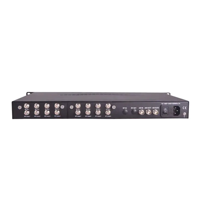 New Arrival SFT3107C High Quality Digital TV IP To ASI Multiplexer 2 ASI + 2 IP