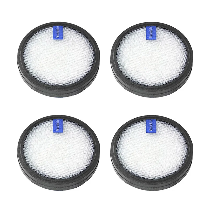 4 Pcs Washable Filter for PRETTYCARE W200 W300 W400 Cordless Vacuum Cleaner Replacement Spare Parts Accessories