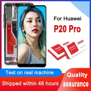 Bilashmart Original 6.1'' OLED Display Huawei P20 Pro LCD Touch Screen Digitizer Assembly CLT L09 CLT L29 CLT AL01 Model