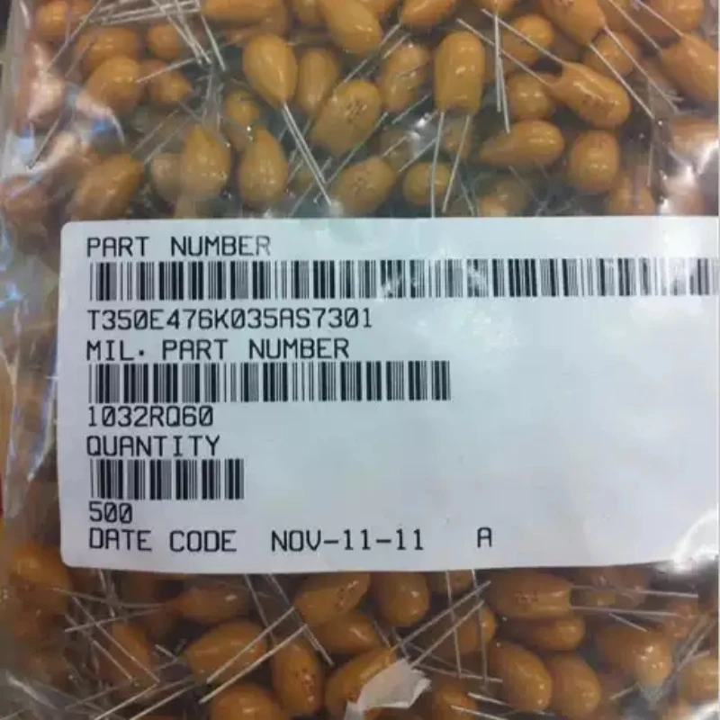 Brand new genuine CA42 tantalum capacitor 47UF35V gallbladder capacitor 35V47UF 476