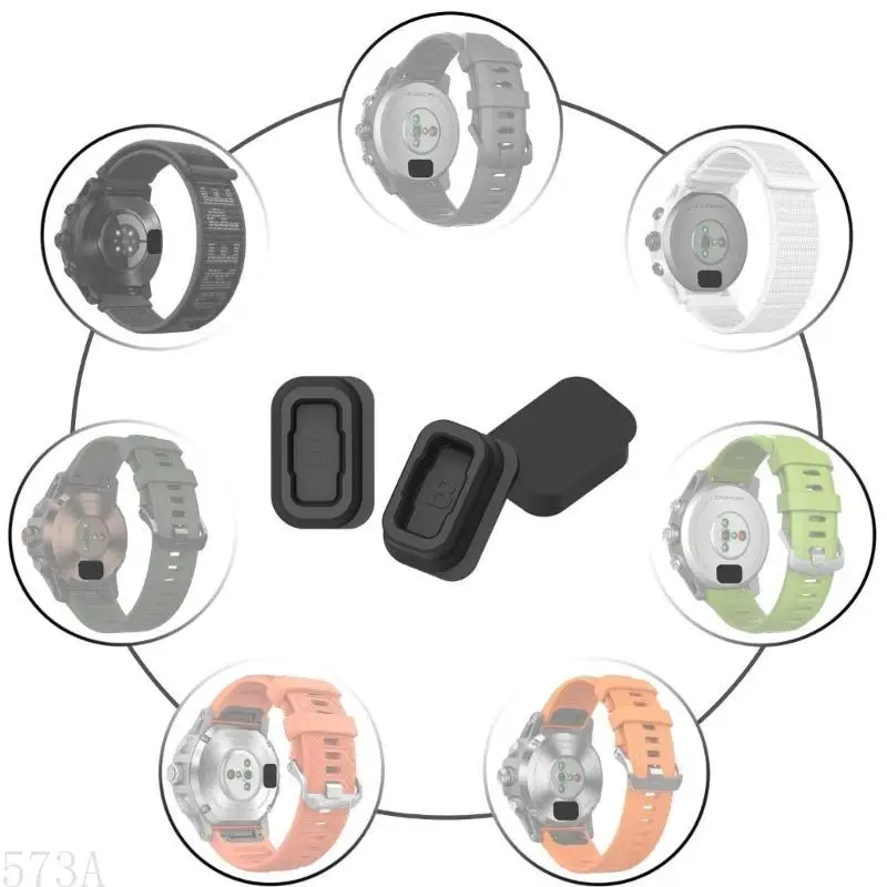 573a für COROS PACE 2/Vertix SmartWatch-Ladeanschluss-Schütze-Steck-Stecker-Cap-Abdeckung