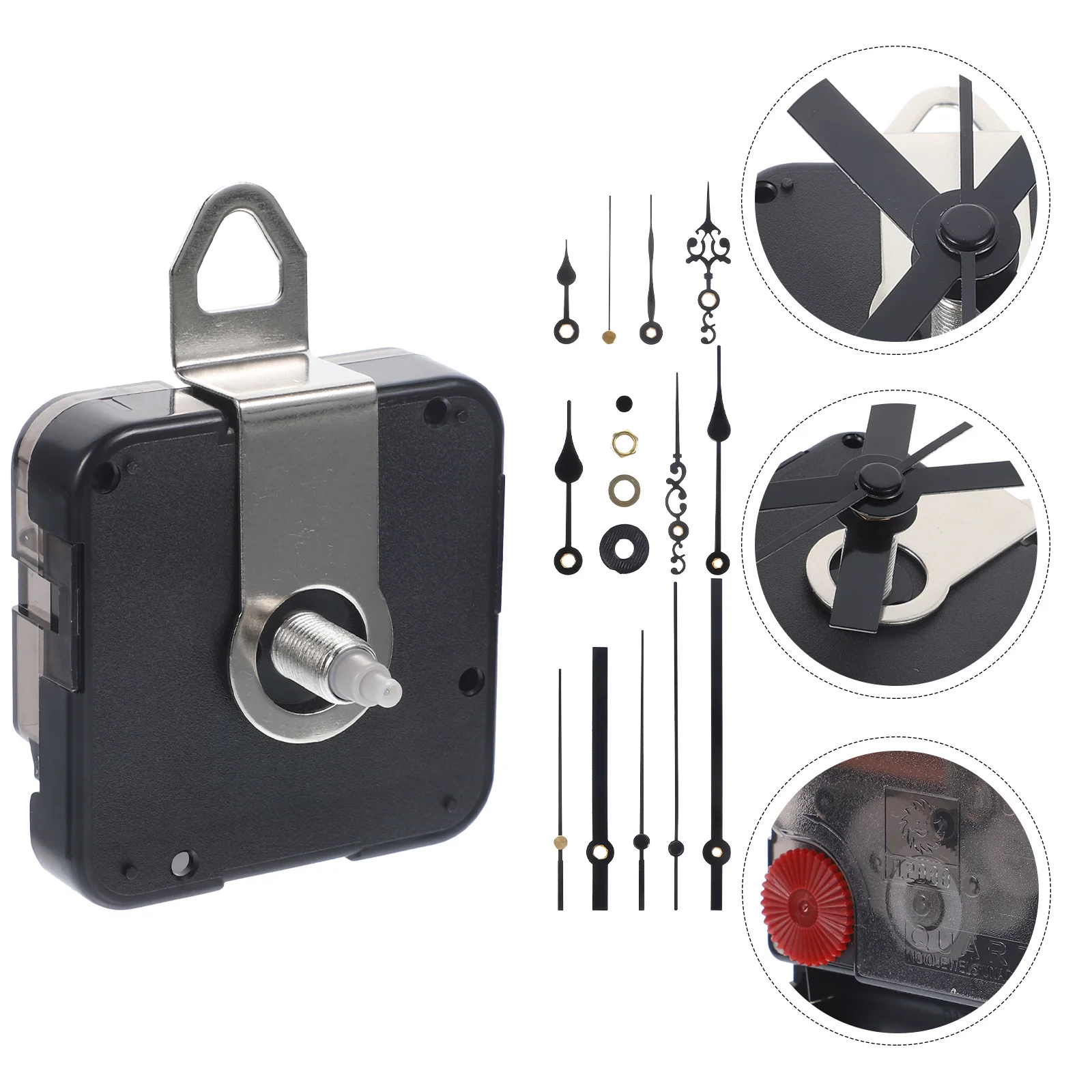 

Wall Clock Movement Mechanism Kit Repair Motor Replacement Hardware Mute Motors Silent Parts