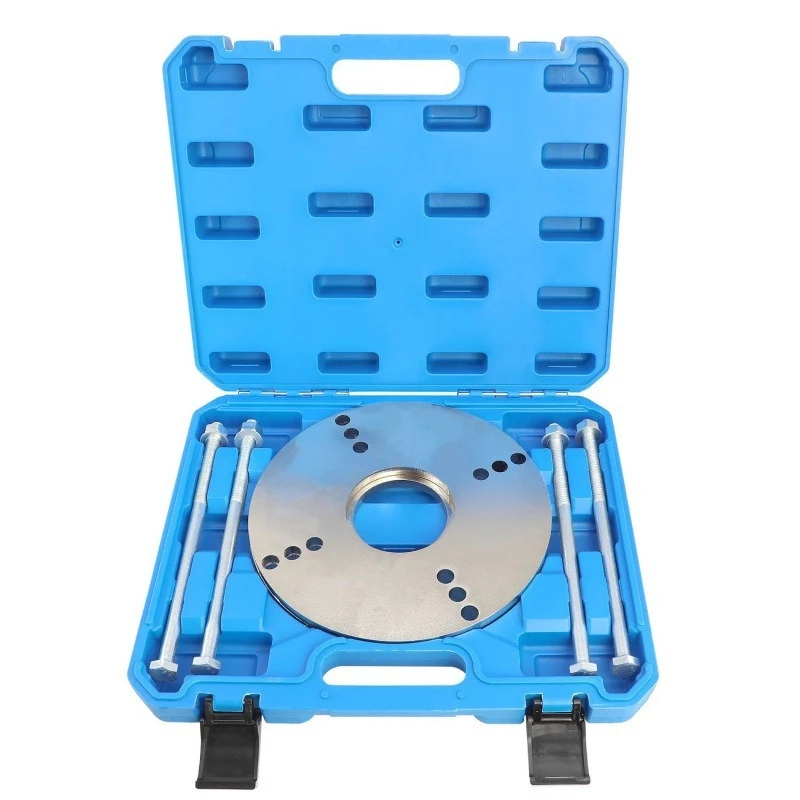 

New energy vehicle motor shaft removal tool, electric vehicle rotor shaft removal and replacement installation tool set